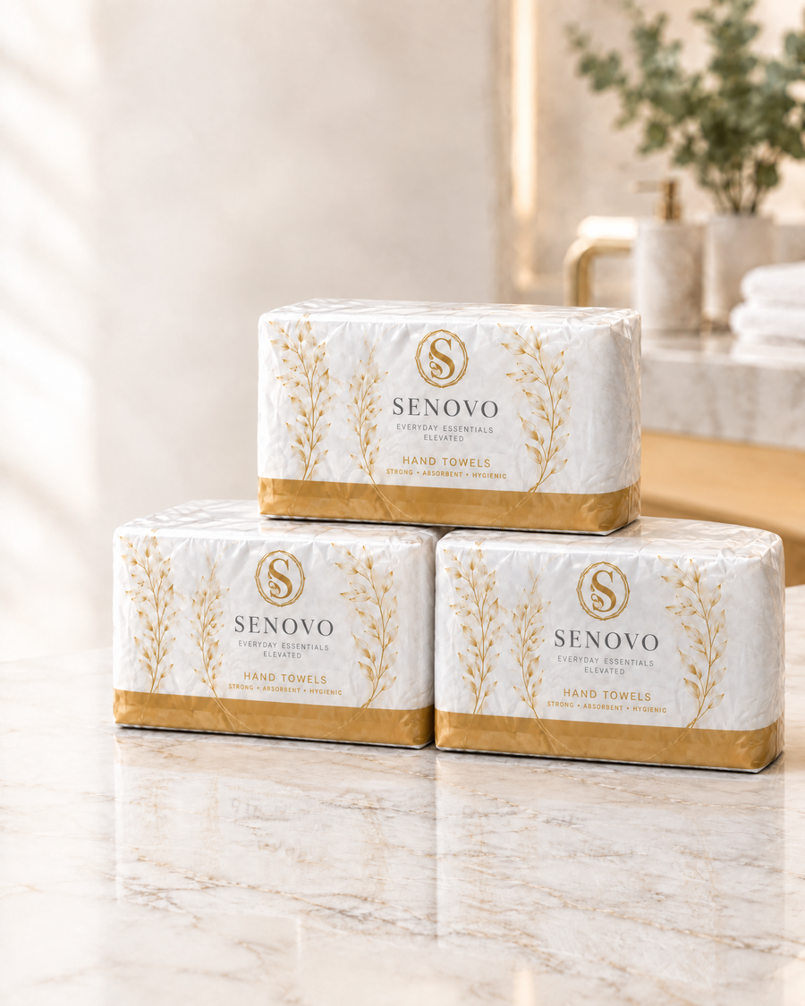 Senovo Hand Towel Premium Ultraslim